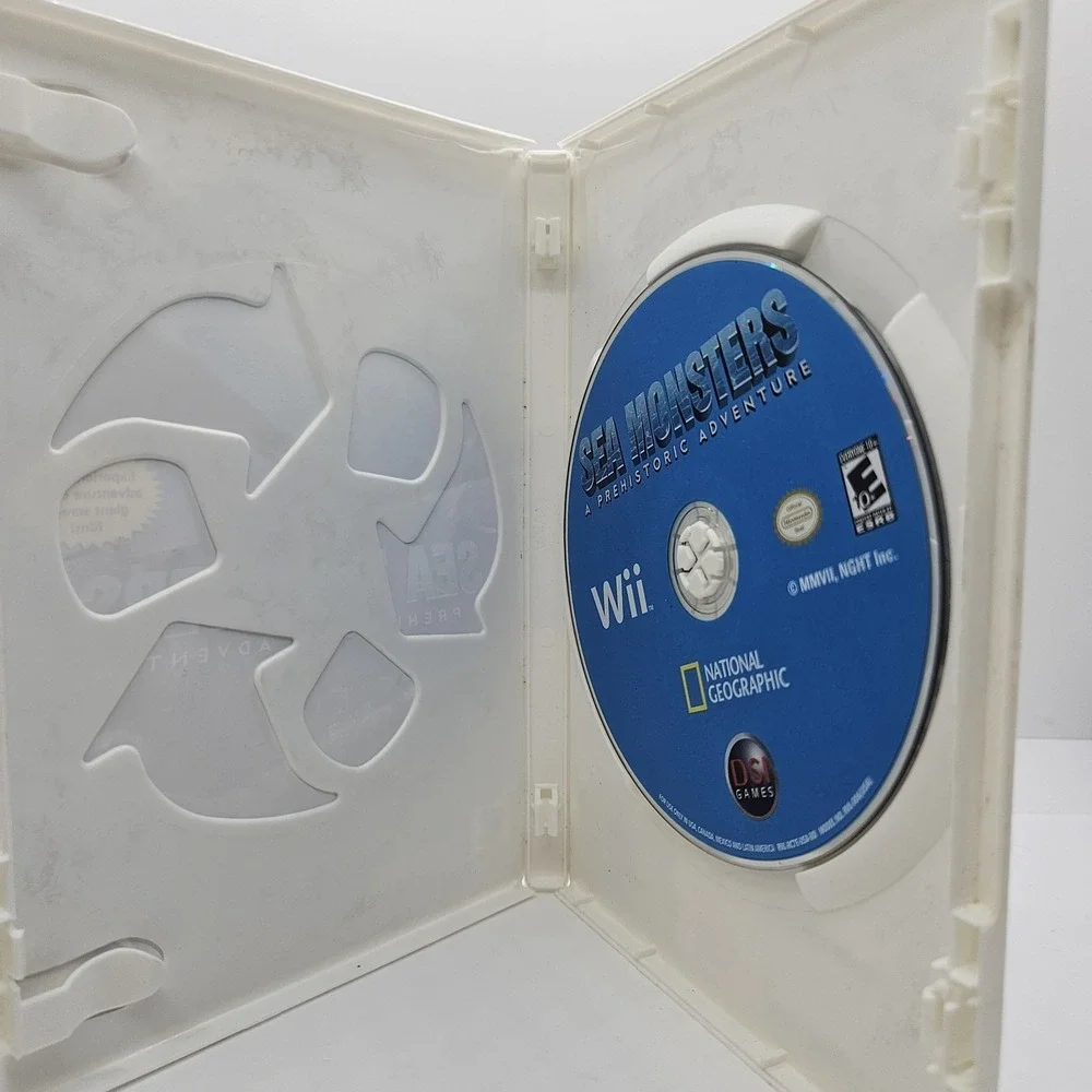 Sea Monsters A Prehistoric‎ Adventure Nintendo Wii Complete NatGeo DSI